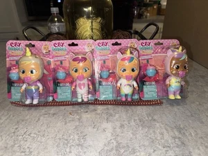 Cry Babies Magic Tears Dolls 5" - set of 4 Of 6 With Org Shipper - Picture 1 of 3