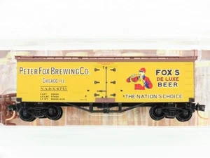 N Scale Micro-Trains MTL 05800200 NADX Fox Brewing 36' Wood Reefer #4751 - Picture 1 of 8