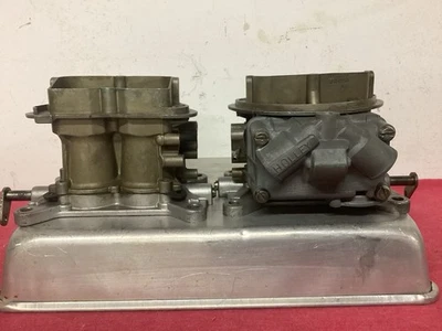 Carburadores de carburador Corvette Holley Tri Power 1969 3x2 3659 con fecha 941 3902353  Foto 1 de 4
