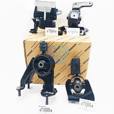 New For 14-19 TOYOTA COROLLA 1.8 CVT 4PCS Engine & Trans Mount Kit 123050T170 Foto 1 de 4