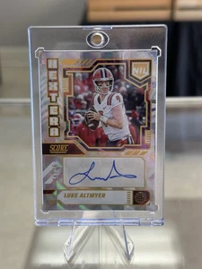 Luke Altmyer 2025 Score NIL Next Era Auto Ground Zero #/25 #NEN-LAL Illinois - Picture 1 of 2