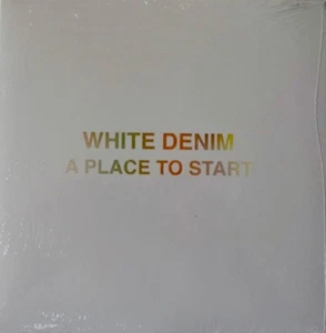 DOWNTOWN 7" RSD DWT70383: WHITE DENIM - A Place To Start - 45rpm 2014 SEALED - Picture 1 of 2