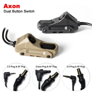 Tactical AXON Pressure Switch Remote Dual Function Crane plug For PEQ15 DBAL-A2 - Picture 1 of 28