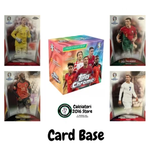 Euro 2024 Topps Chrome Mancolista - Scegli Card Base da 76 a 150 - Picture 1 of 62