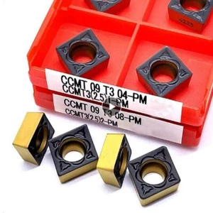10PCS CCMT09T304-PM ZM4225 CCMT3(2.5)1-PM CNC Carbide turning Inserts for steel - Picture 1 of 4
