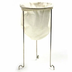 Norpro Jelly Strainer Set - Stainless Steel Frame / Cotton Bag - Jam Nut Milk - Picture 1 of 3