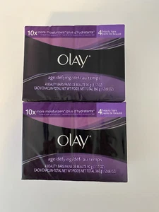 8 X Olay Moisture Age Defying Beauty Bar Soap Moisturizers 3.17 oz Bars - Picture 1 of 1