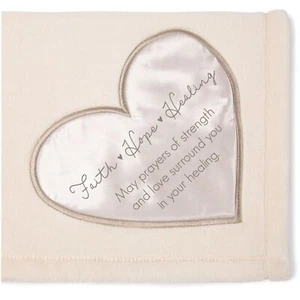 Pavilion Gift Faith Hope Healing Royal Plush Blanket 50 in x 60 in 19514 - Picture 1 of 5
