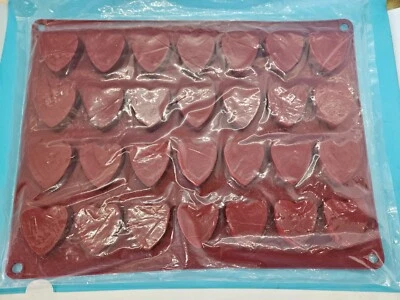 Brand New Freshware Heart Shaped Silicone Chocolate Mold - Image 1 of 4