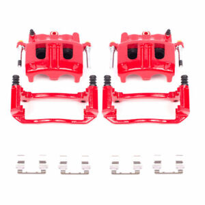 Power Stop Brake Calipers For Ford Explorer Sport Trac 2001 2002 Front Red Pair