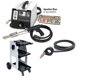 GYS GYSPOT 3904 Ausbeulspotter Spotter + Fahrwagen SPOT 800 + Masse D18010 - Bild 1 von 8