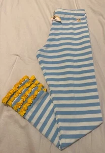 NWT WildFlowers Best Day Ever Girls Striped Leggings Size 14 - Picture 1 of 2