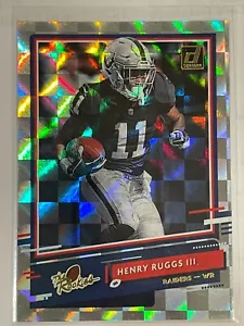 HENRY RUGGS II FOOTBALL COLLECTION PYC The Rookies Rated Rookie Absolute Leaf H - Picture 1 of 17