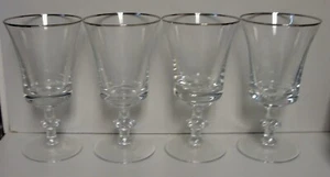 Gorham FIRST LADY Wine Glasses SET OF FOUR  More Items Here BEST - Picture 1 of 3