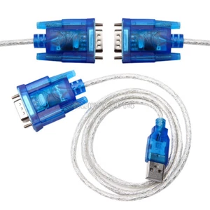 2/5/10PCS USB to RS232 Serial Port 9 Pin DB9 Cable Serial COM Port Adapter - Picture 1 of 13