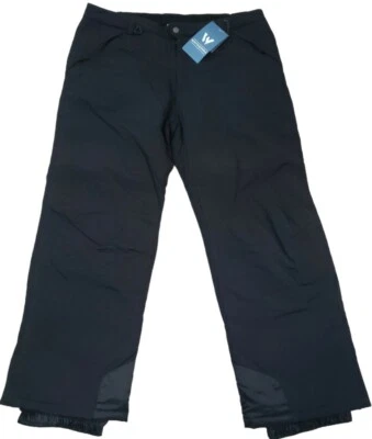 Pantalones de nieve White Sierra ~ XXL/32"~Negro impermeables aislados nuevos con etiquetas $65.00 Foto 1 de 4