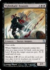 Nightshade Assassin x4 NM  Magic the Gathering  MTG Time Spiral, # 121