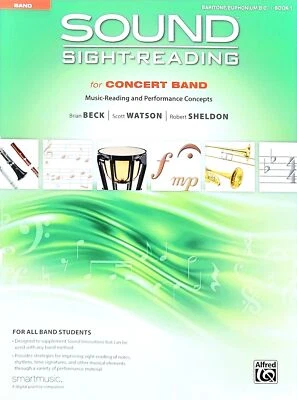 Sound Sight-Reading for Concert Band - Baritone/Euphonium B.C. - Book 1 - Image 1 of 4