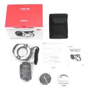 CANON MR-14EX II Macro Ring Lite for Selected Canon Macro Lenses From Japan New - Picture 1 of 3