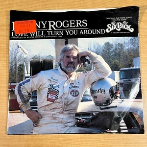 45 RPM - KENNY ROGERS - LOVE WILL TURN YOU AROUND - WITH PICTURE SLEEVE - Foto 1 di 3