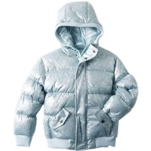 Appaman Frozen Puffer Coat Girl's Size 14 Duck Down Feathers Brand New - Picture 1 of 7