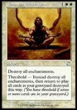 1x CLEANSING MEDITATION - Torment - MTG - NM - Magic the Gathering