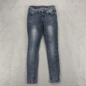 YMI Jeans Womens 3 Blue Skinny Medium Wash Low Rise Stretch Betta Butt 26x27 - Picture 1 of 12