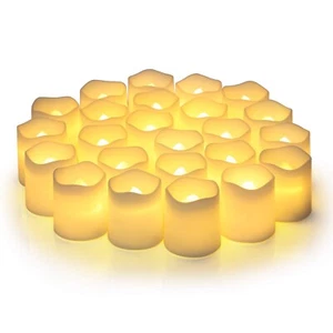 SHYMERY Flameless Votive Candles,Flameless Flickering Electric Fake Candle,24... - Picture 1 of 8