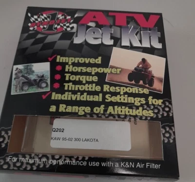 Kit de jet de alto rendimiento etapa 1 para Kawasaki 300 Lakota 1995 a 2001 Foto 1 de 4
