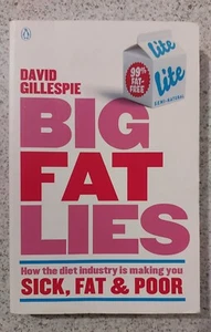 Big Fat Lies | David Gillespie | Libro de bolsillo seminuevo | Diet Industry Lies - Imagen 1 de 9