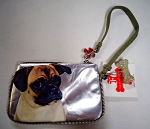 Muñequera Fuzzy Nation *NUEVA con etiquetas* pug - oliva - Imagen 1 de 3