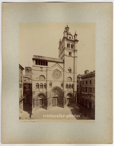 Génova, Catedral de San Lorenzo, Original Albúmina-Foto, aprox. 1880 - Imagen 1 de 1