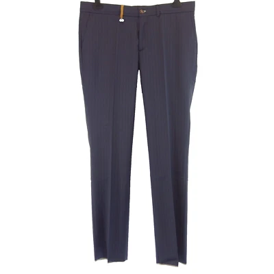 Hose Anzughose CIRCLE OF GENTLEMEN Herren Stoffhose Blau Gr 54 Wolle Mercer neu - Bild 1 von 4
