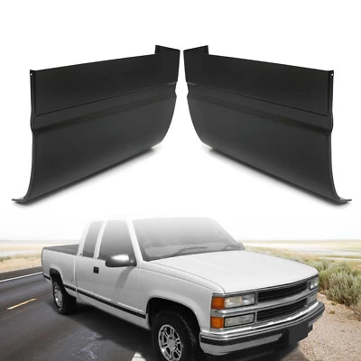 Steel Cab Corners For 1988-1998 Chevy GMC Pickup Extended Cab rust repair Pair - Image 1 of 4