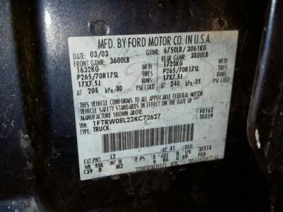 Used Air Cleaner Assembly fits: 2003  Ford f150 pickup 4.6 Grade A - Image 1 of 4