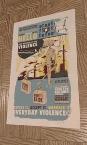 Mark Price Künstler Siebdruck Poster, Street Art Antikriegspunk Antikapitalistisch - Bild 1 von 2