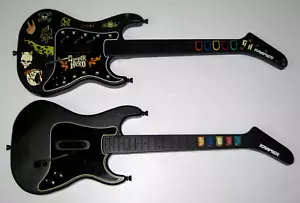2 x Guitar Hero Guitars - Sony PlayStation 2 - Kramer - PS2 - PAL - Gaming - VGC - Picture 1 of 2