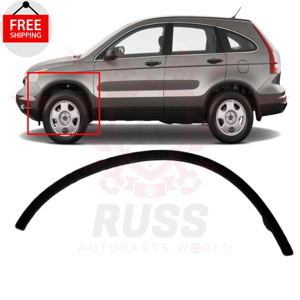 Fits 2007-2011 HONDA CR-V Front Wheel Housing Molding Left Driver Side HO1290104 Foto 1 de 4