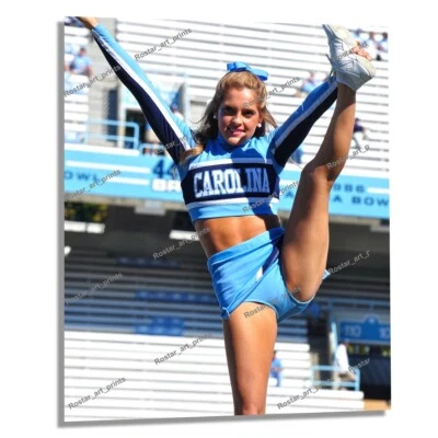 8x10 Cute College Female Cheerleader 2000s Candid EXCLUSIVE Photo Print CHE047 - Image 1 of 3