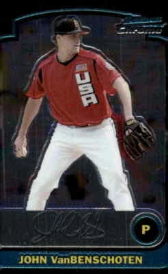 2003 Bowman Draft Picks & Prospects #BDP163 John VanBenschoten Chrome - Image 1 of 2