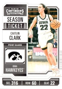2024 Panini Caitlin Clark Collection Basketball Card College Contenders #CC3 - Bild 1 von 2