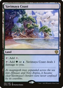 MTG Magic the Gathering Yavimaya Coast (261/552) Dominaria United LP - Picture 1 of 1