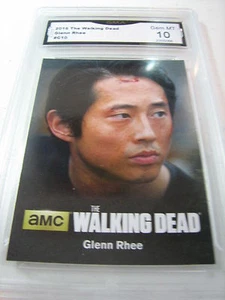 GLENN RHEE 2016 THE WALKING DEAD # C10 GRADED10 L@@K - Foto 1 di 1