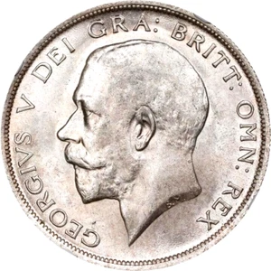 1917 Great Britain 1/2 Crown, NGC MS 63, Attractive Example - Picture 1 of 4