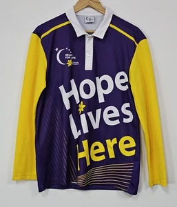 Relay For Life Hope Lives Here Shirt Size Medium Cancer Council UPF50+ Pre-Owned - Picture 1 of 6
