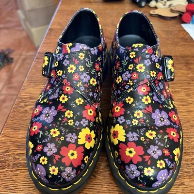 Dr. Martens Mujer Talla 8 Jaime Floral Monje Oxford ¡¡¡RARO!!!  Excelente!! Foto 1 de 4