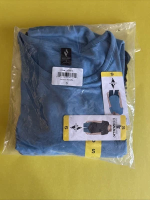 Paquete de 2 camisetas túnica Skechers Go Walk para dama azul y negro talla pequeña Foto 1 de 4