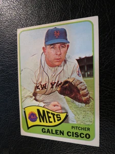 1965 TOPPS BASEBALL SET #364 Galen Cisco, New York Mets, VG/VGEX - Picture 1 of 5
