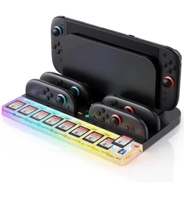 Controller Ladestation für Switch 2, N-S Switch 2 Joycon Controller Ladegerät - Bild 1 von 7