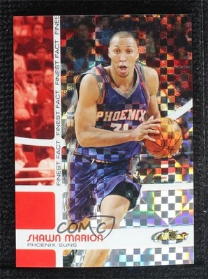 2005-06 Topps Finest Finest Fact X-Fractor 64/99 Shawn Marion #FF1 - Image 1 of 3